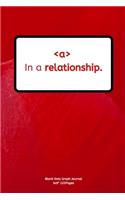 In a relationship.