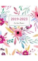 2019-2023 Five Year Planner: Monthly Schedule Organizer - Agenda Planner For The Next Five Years, 60 Months Calendar, Appointment Notebook, Monthly Planner, To Do List, Action D(2 2019-2020 Calendar Planner)