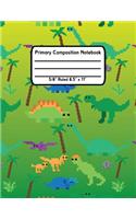 Primary Composition Notebook: Draw And Write Journal Picture Space Grades K-2