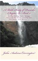 A Bible Study of Proverbs Chapter 29--Book 4