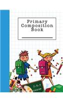 Primary Composition Notebook: A Cute Notebook for School
