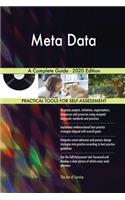 Meta Data A Complete Guide - 2020 Edition