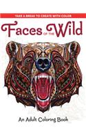 Faces of the Wild: An Adult Coloring Book