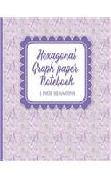 Hexagonal Graph Paper Notebook: (Hexagonal Graph Paper Notebook: 1 Inch Hexagons)