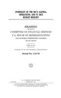 Oversight of the SEC's agenda, operations, and FY 2015 budget request