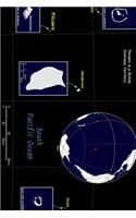 Modern Day Color Map of The Pitcairn Islands Journal