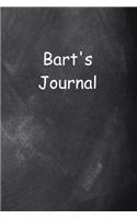 Bart Personalized Name Journal Custom Name Gift Idea Bart: (Notebook, Diary, Blank Book)