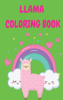 Llama Coloring Book: Fun Coloring Book for Boys, Girls - Cute Llama for Kids Ages 2-4, 4-8 - Great Gift for Little Children and Baby Toddler with Cute Animals - Activity