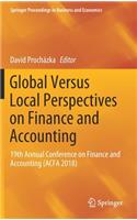 Global Versus Local Perspectives on Finance and Accounting
