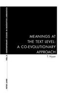 Meanings at the Text Level