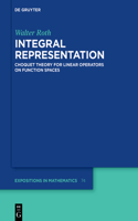Integral Representation: Choquet Theory for Linear Operators on Function Spaces(74 De Gruyter Expositions in Mathematics)
