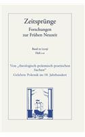 'theologisch-Polemisch-Poetische. Sachen'. Gelehrte Polemik Im 18. Jahrhundert
