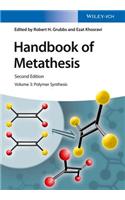 Handbook of Metathesis, Volume 3