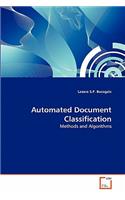 Automated Document Classification