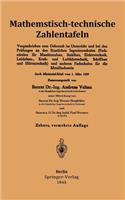 Mathematisch-Technische Zahlentafeln