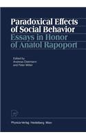 Paradoxical Effects of Social Behavior