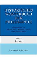 Historisches Worterbuch Der Philosophie Gesamtwerk / Registerband
