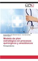 Modelo de Plan Estrategico En Procesos Quirurgicos y Anestesicos