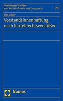 Vorstandsinnenhaftung Nach Kartellrechtsverstossen