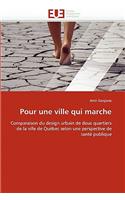 Pour une ville qui marche