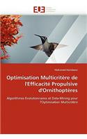 Optimisation Multicritère de l''efficacité Propulsive d''ornithoptères