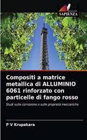 Compositi a matrice metallica di ALLUMINIO 6061 rinforzato con particelle di fango rosso