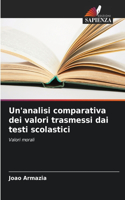 Un'analisi comparativa dei valori trasmessi dai testi scolastici