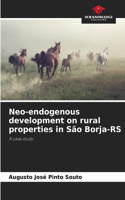 Neo-endogenous development on rural properties in São Borja-RS