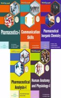 B.Pharma 1st Semester (5 IN 1) COMBO PACK According to Latest Syllabus of PCI, Thakur Publication (No.1 In Pharmacy BookS )