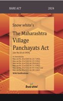 Snowwhite's The Maharashtra Village Panchayats Act with Notifications - Bare Act