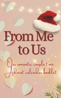 From Me to Us Our romantic couple time Advent calendar booklet