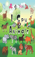 I Spy Animals: A Fun Interactive Xmas Guessing Game For Toddler and Preschool