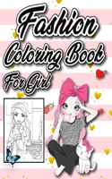 Fashion Coloring Book For Girl