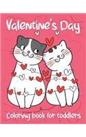 Valentine's Day Coloring Book for Toddlers