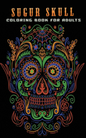 sugur skull coloring book adults: Stress Relieving Coloring Book Featuring beautiful skull design