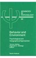 Behavior and Environment