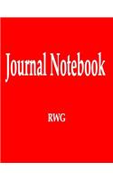 Journal Notebook: 100 Pages 8.5 X 11 Wide Ruled Line Paper