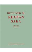 Dictionary of Khotan Saka