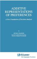 Additive Representations of Preferences