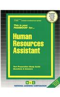 Human Resources Assistant: Passbooks Study Guide