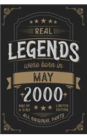 Real Legendes were born in May 2000