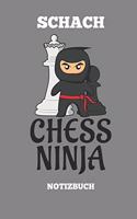Schach Chess Ninja Notizbuch