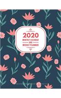2020 Monthly Calendar And Weekly Planner