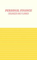 Personal Finance Organizer and Planner