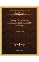 History Of The Second Massachusetts Regiment Of Infantry