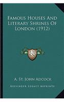 Famous Houses and Literary Shrines of London (1912)