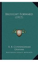 Brought Forward (1917)