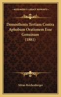 Demosthenis Tertiam Contra Aphobum Orationem Esse Genuinam (1881)