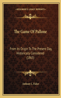 The Game Of Pallone