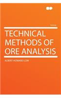 Technical Methods of Ore Analysis